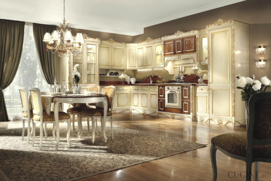 Кухни в стиле Барокко и рококо