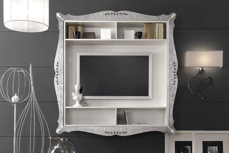 Рама для ТВ В белом цвете