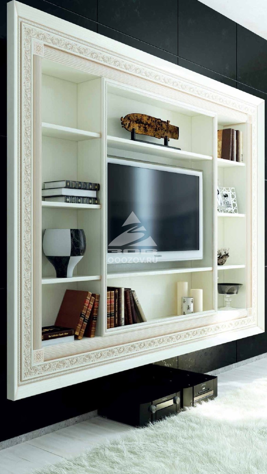Навесной шкаф в гостиную