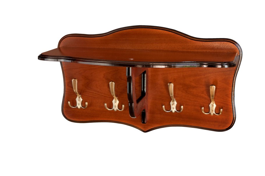 Вешалка настенная Гектор (темный орех) модель 50240