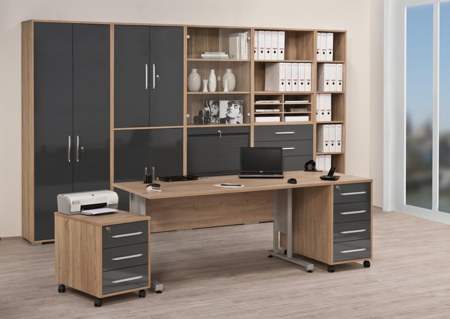 Офисная мебель успех 2 белый дуб сонома