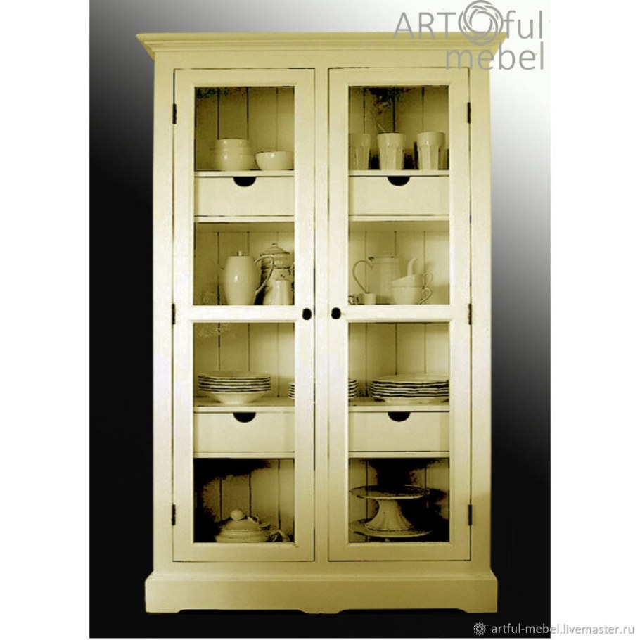 Прованс шкаф витрина икеа