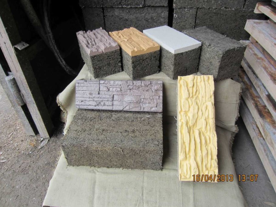 Арболитовые блоки с облицовкой