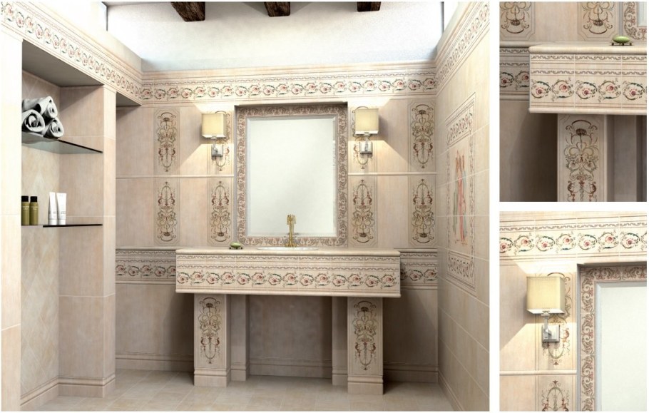 Ванная в греческом стиле