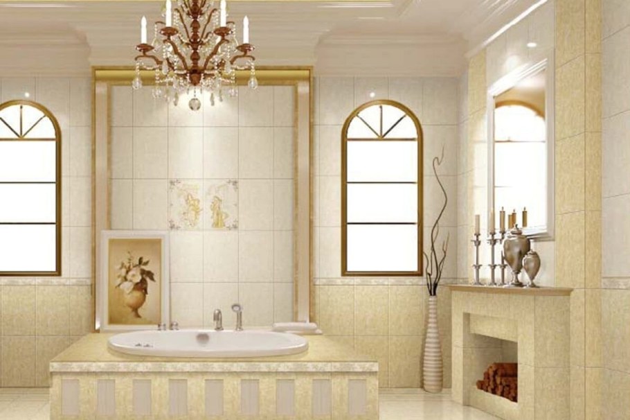 Фото плитка Фабрицио Роберто в интерьере