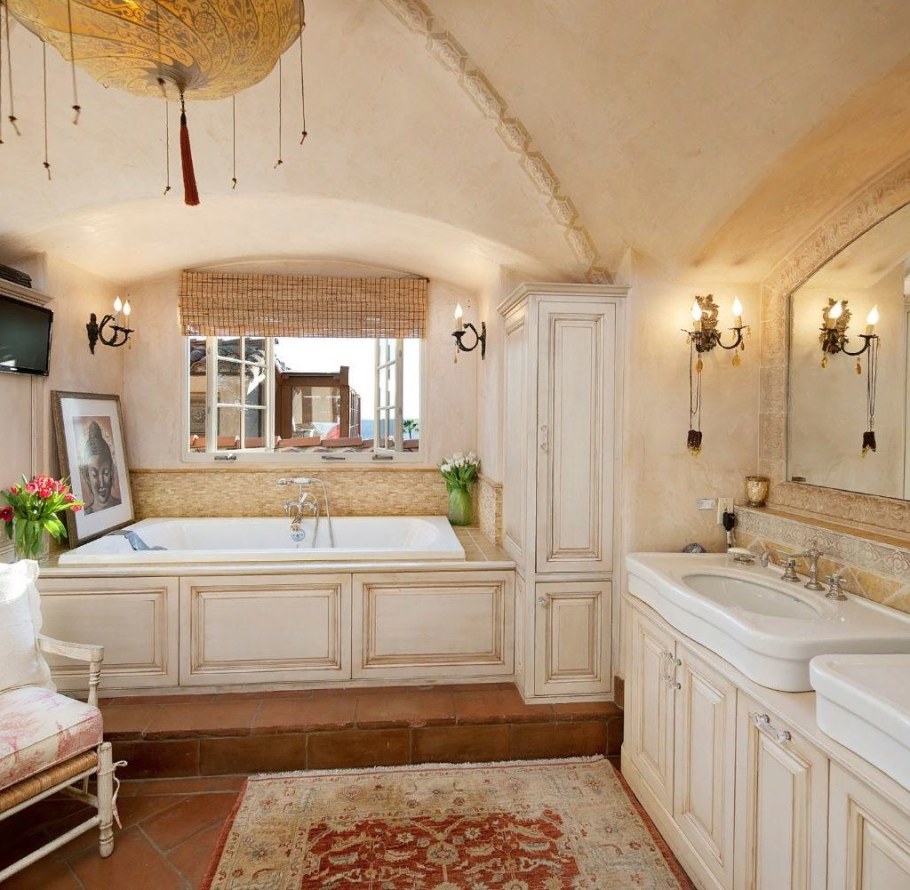 Ванна в стиле Прованс