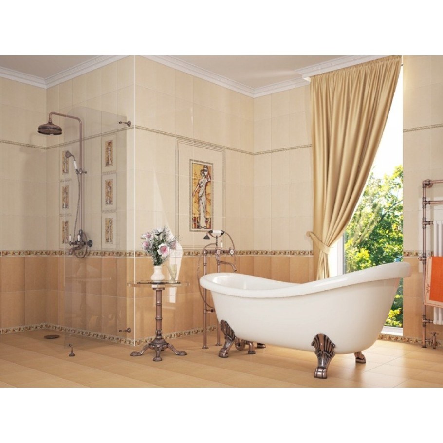 Ванная с колоннами