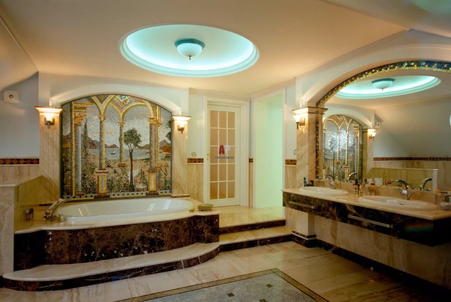 Ванная в английском стиле