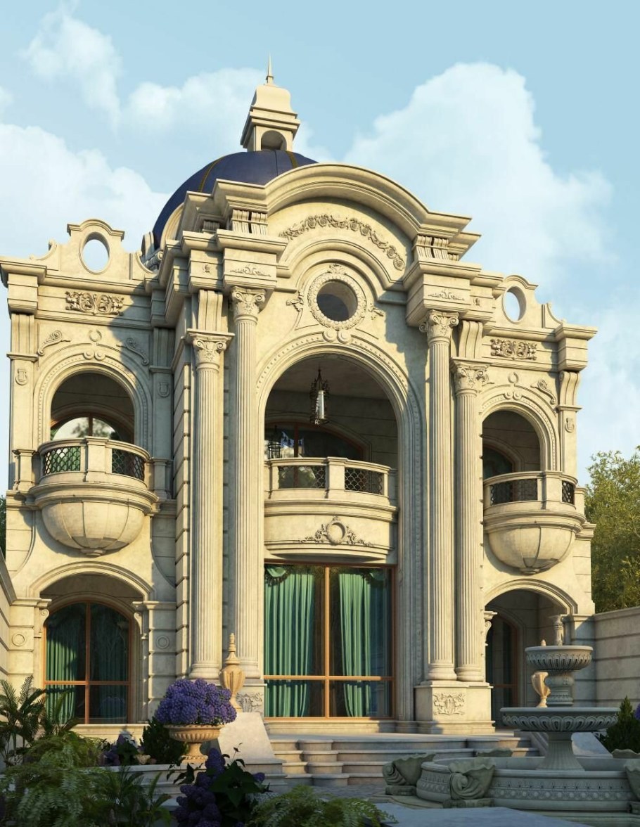 Усадьба Барокко фасад