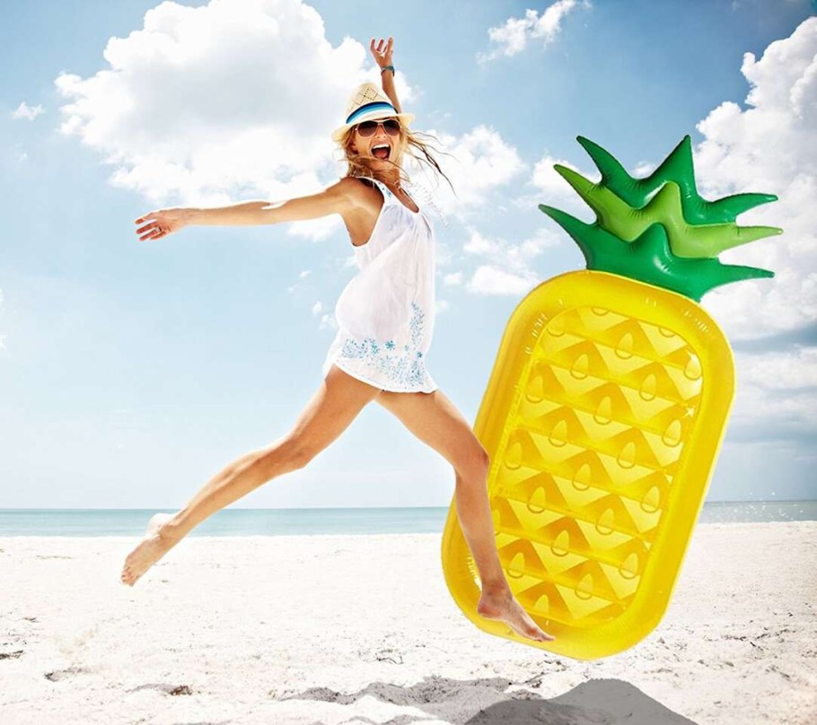 Матрас в виде ананаса Интекс