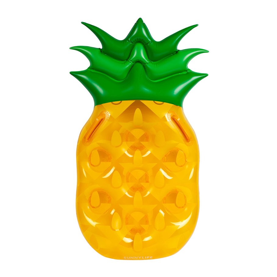 Надувной матрас в виде ананаса