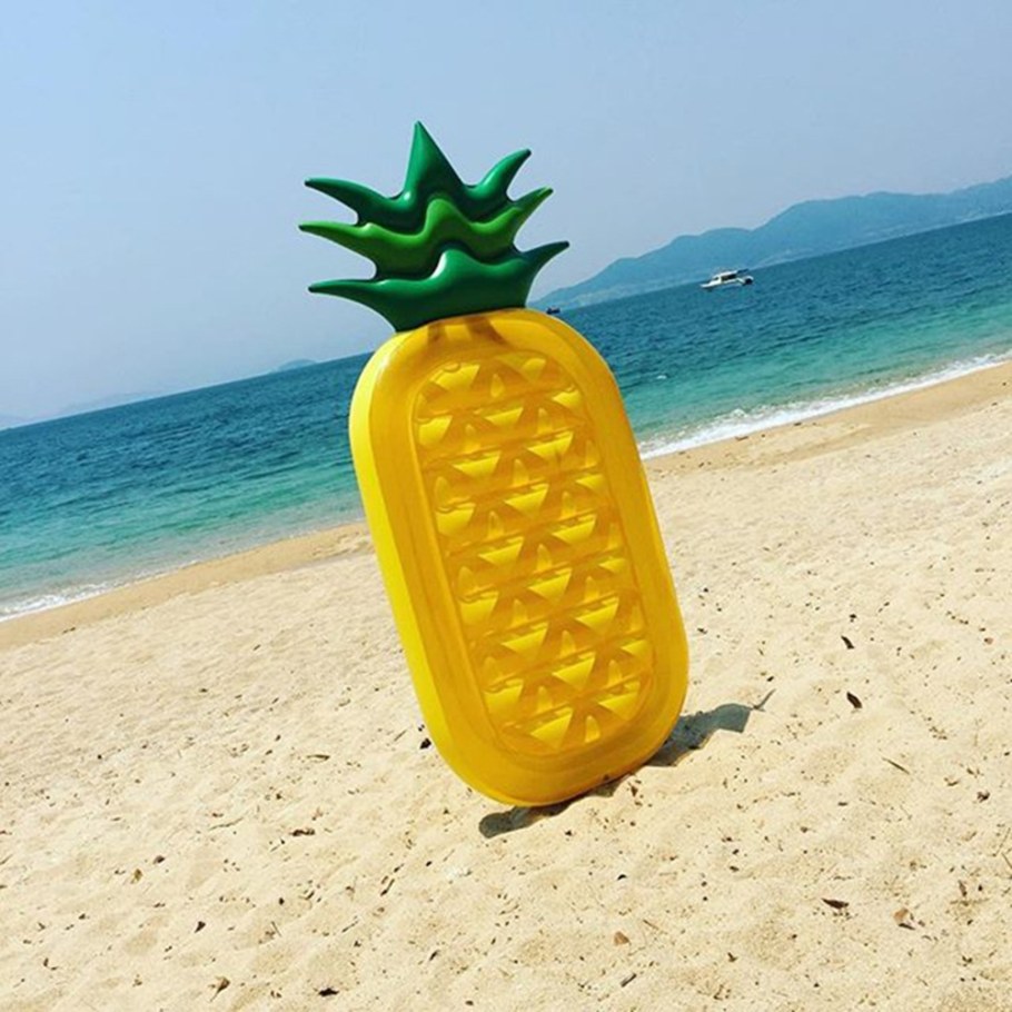 Матрас ананас для плавания Inflatable Pineapple