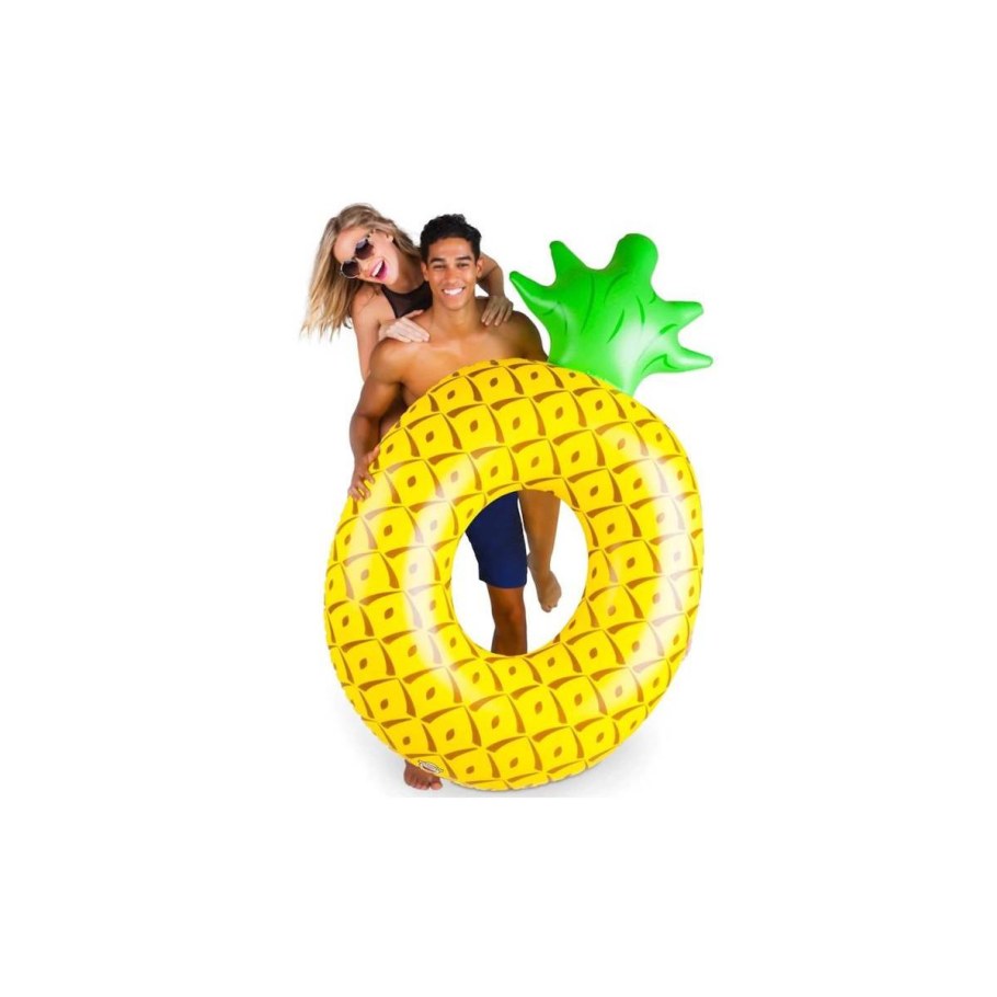 Желтый надувной круг для взрослых