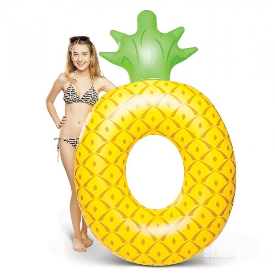 Круг ананас надувной BIGMOUTH giant Pineapple