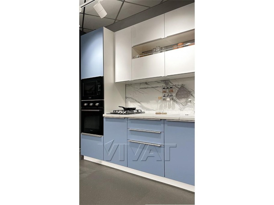 Кухня Фьюжн силки грей