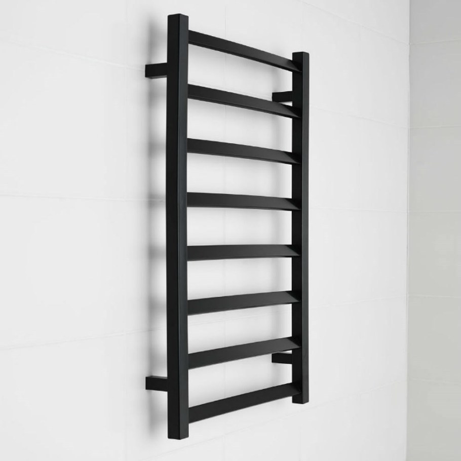 Полотенцесушитель водяной приоритет Quadro q1 100-40 черный