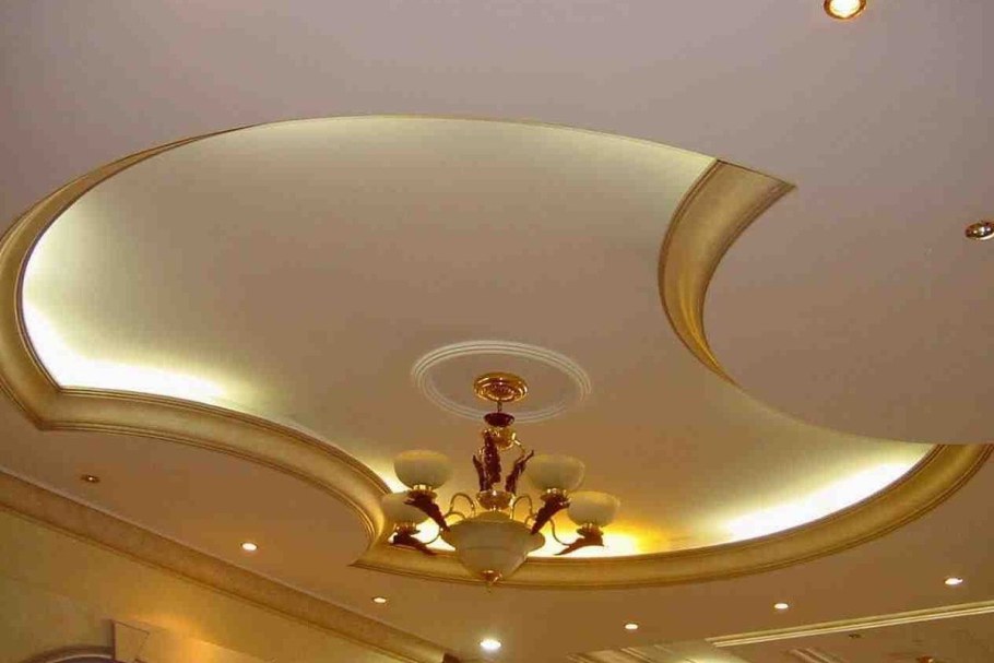 Фигурнии потолки из кипсакартон