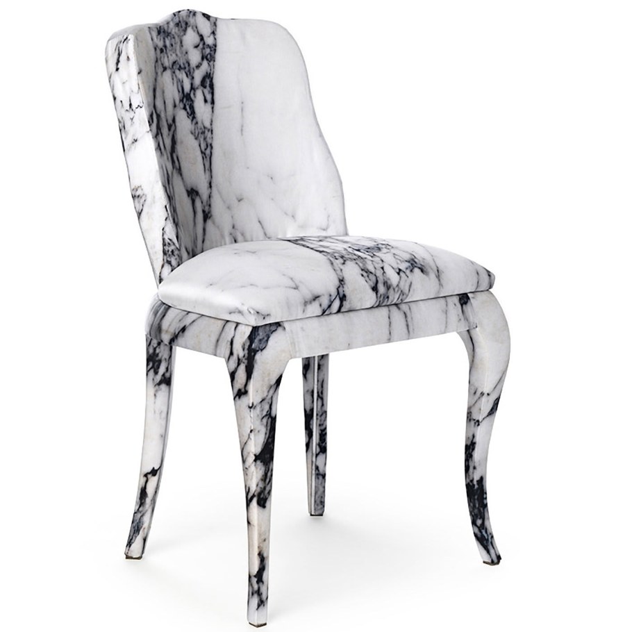 Мраморный табурет