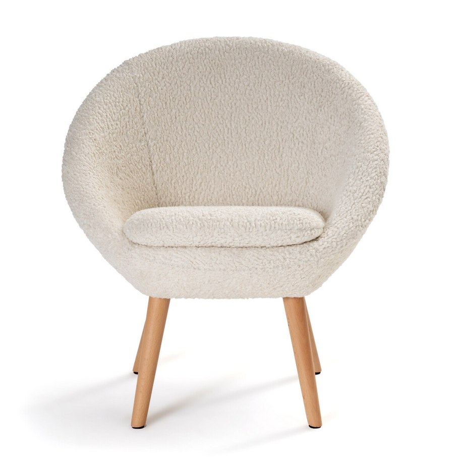 Кресло Milk boucle Chair