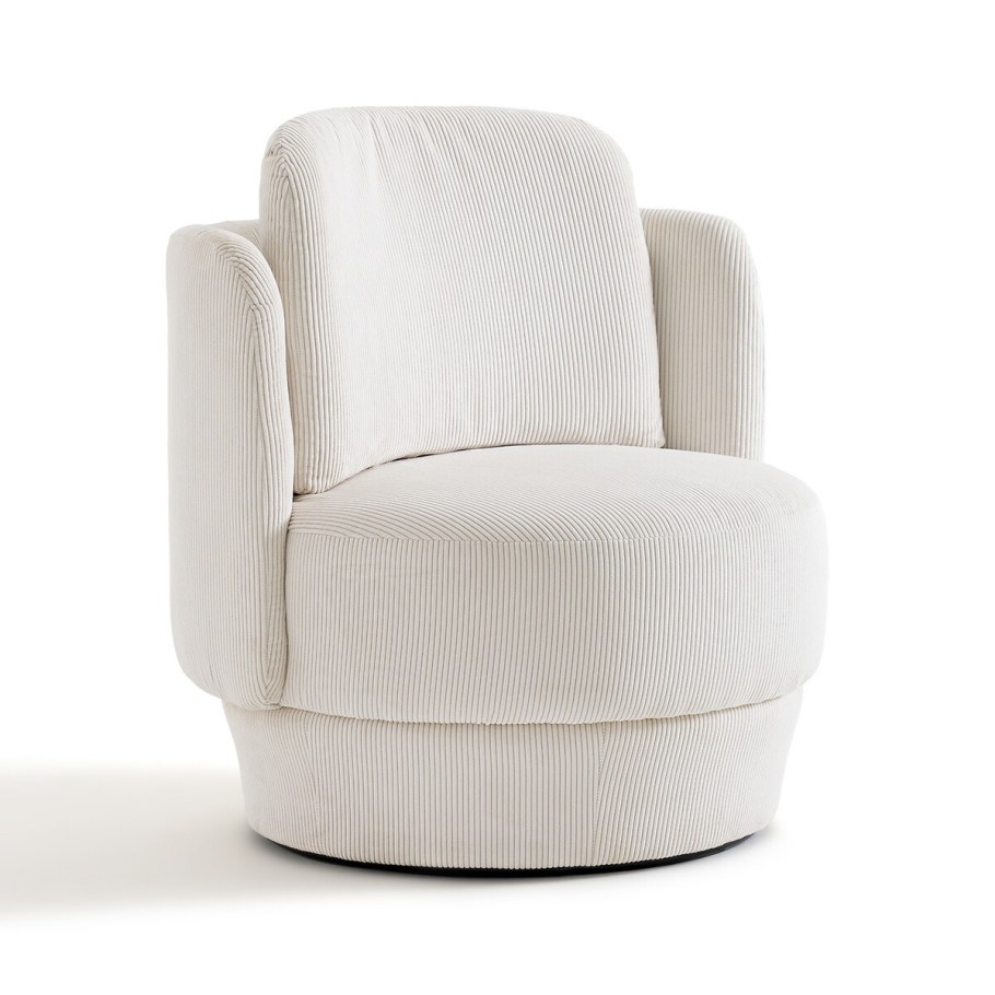 Кресло Balance la Redoute из рифленого велюра Balance с мягким сиденьем