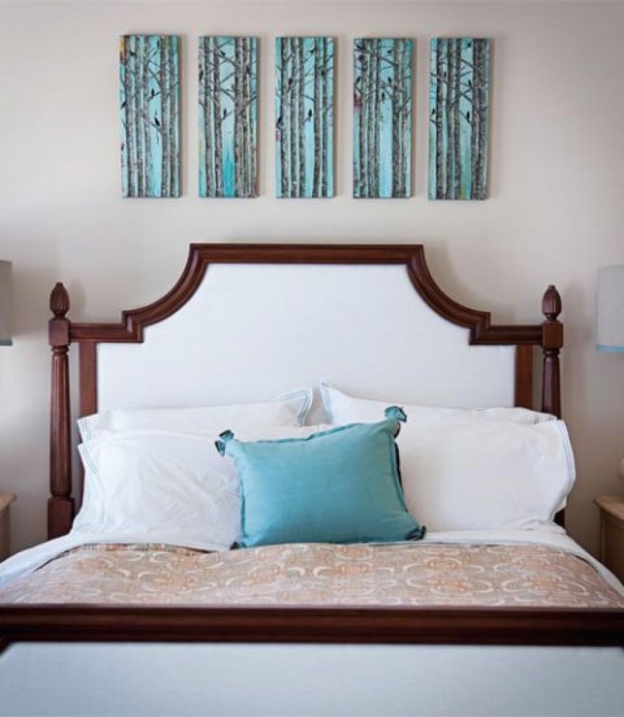 Багет над кроватью