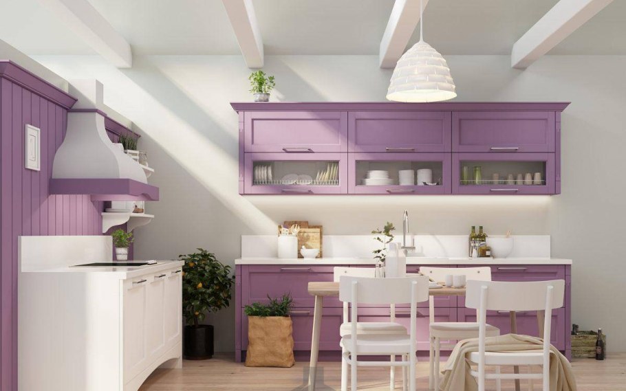 Нео Прованс кухня Лаванда