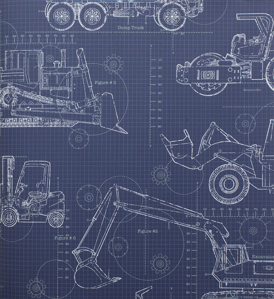 Фотообои чертеж