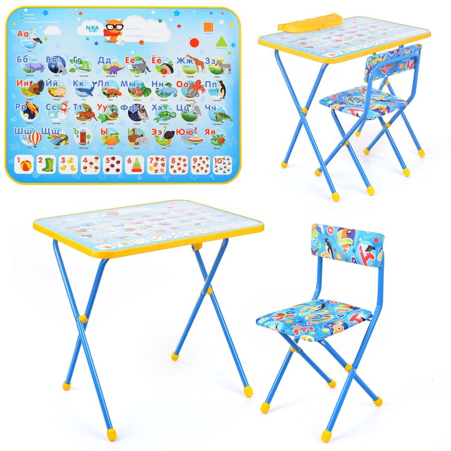 Ника набор детской мебели "Познайка" Азбука кп2/9