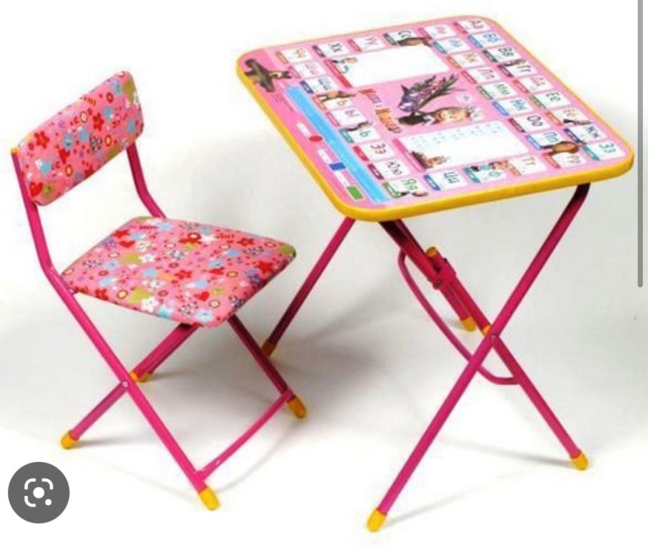 Стул + стол ку1 "Азбука"