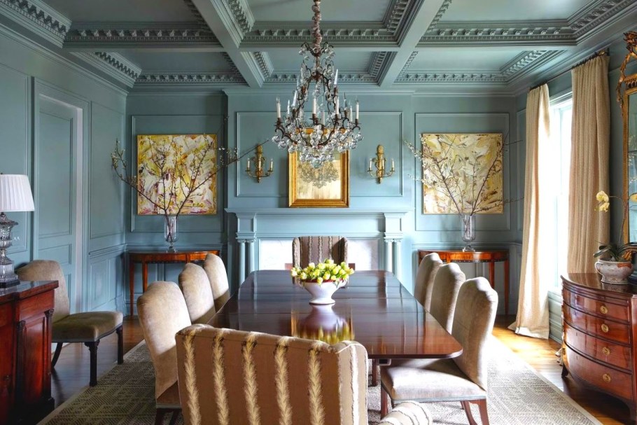 Интерьер в стиле неоклассицизма в 18 веке в Англии