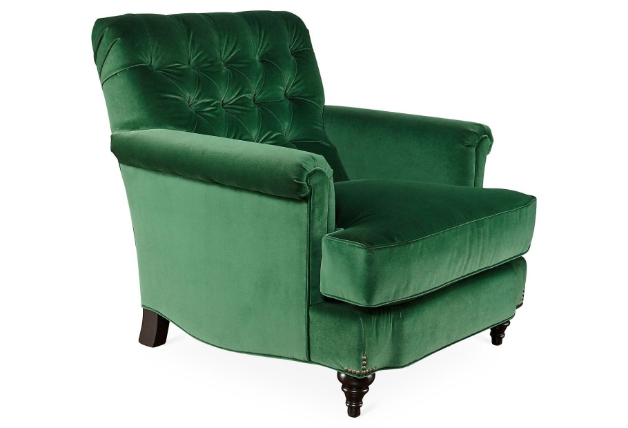 Кресло Изумрудное Оттавиа