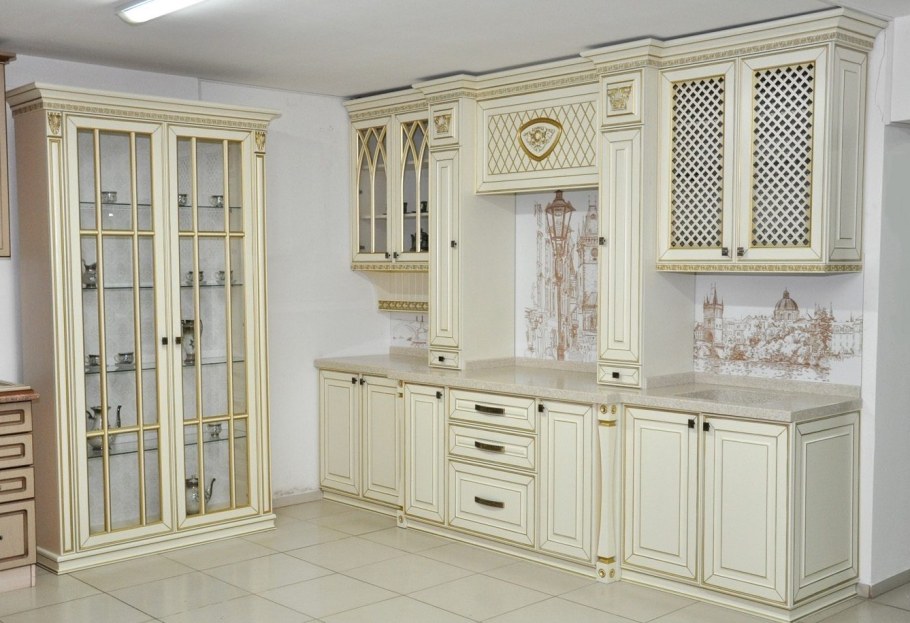 Версаль патина кухня