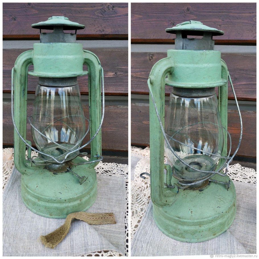 Фонарь керосиновый, лампа "летучая мышь"