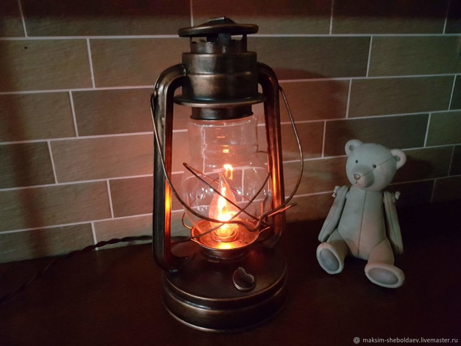 Лампа керосиновая летучая мышь