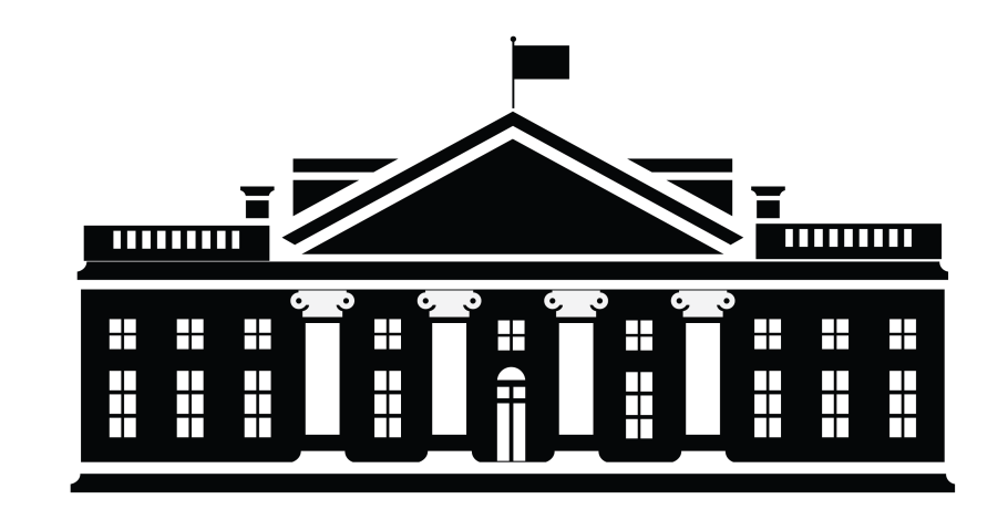 Дом черный с белым