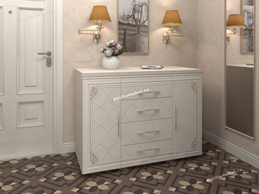 Кухня Анжелика ясень патина Бител