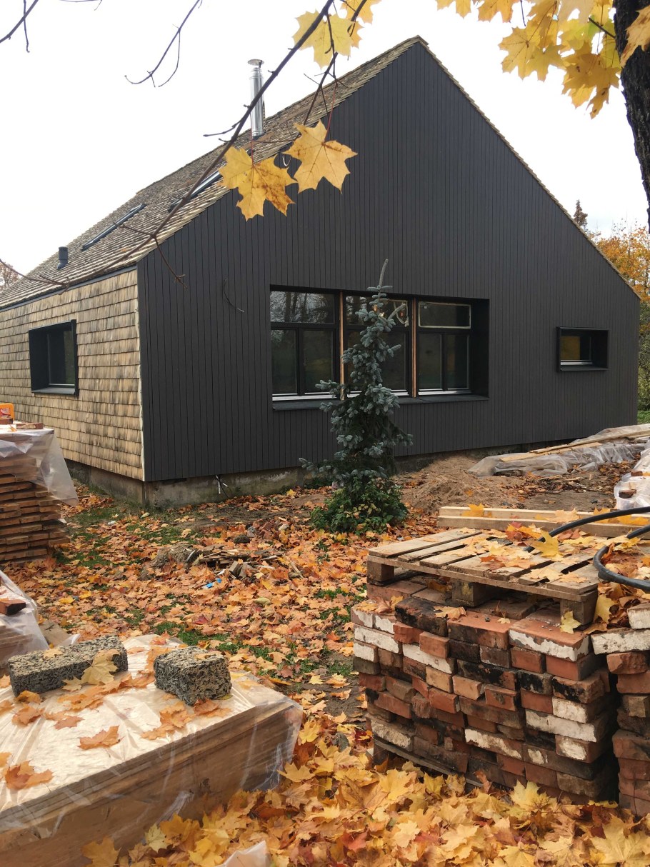 Домик из арболита