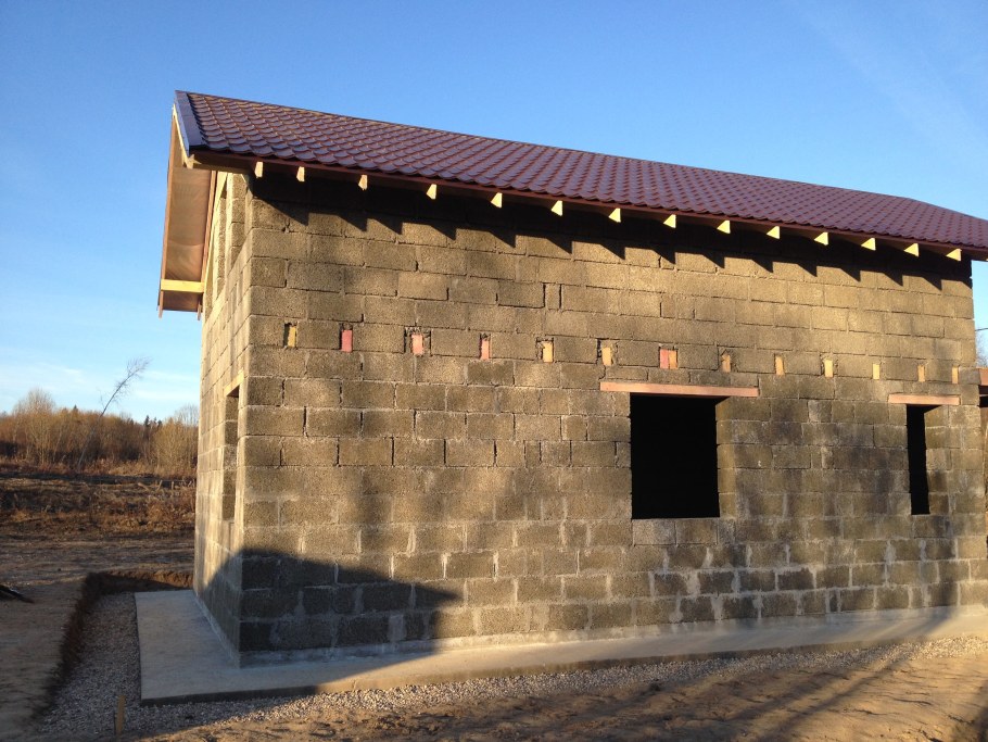 Дом с арболита