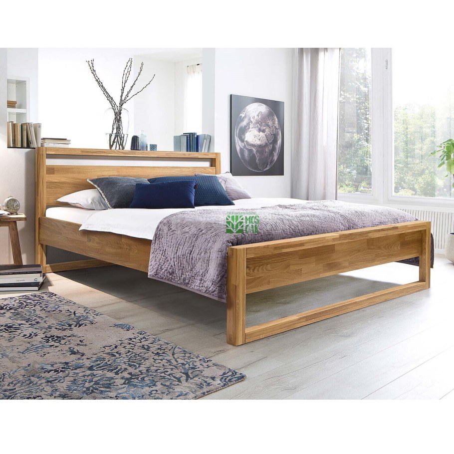 Кровать из массива дуба Paula 160x200 cm Aatrium