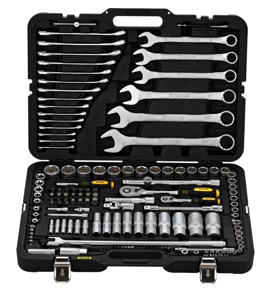 Набор инструментов универсальный Berger bg148-1214
