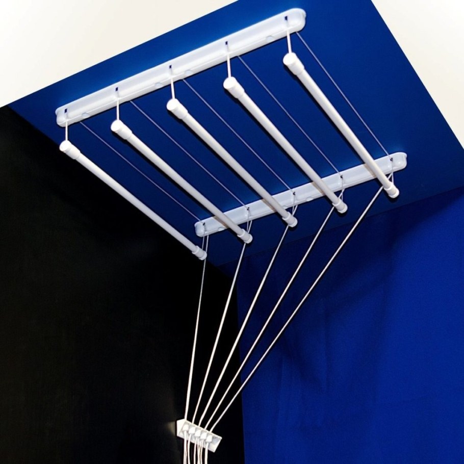 Сушилка для белья ЛАКМЕТ Лиана потолочная 6 линий 1,5м (115552)