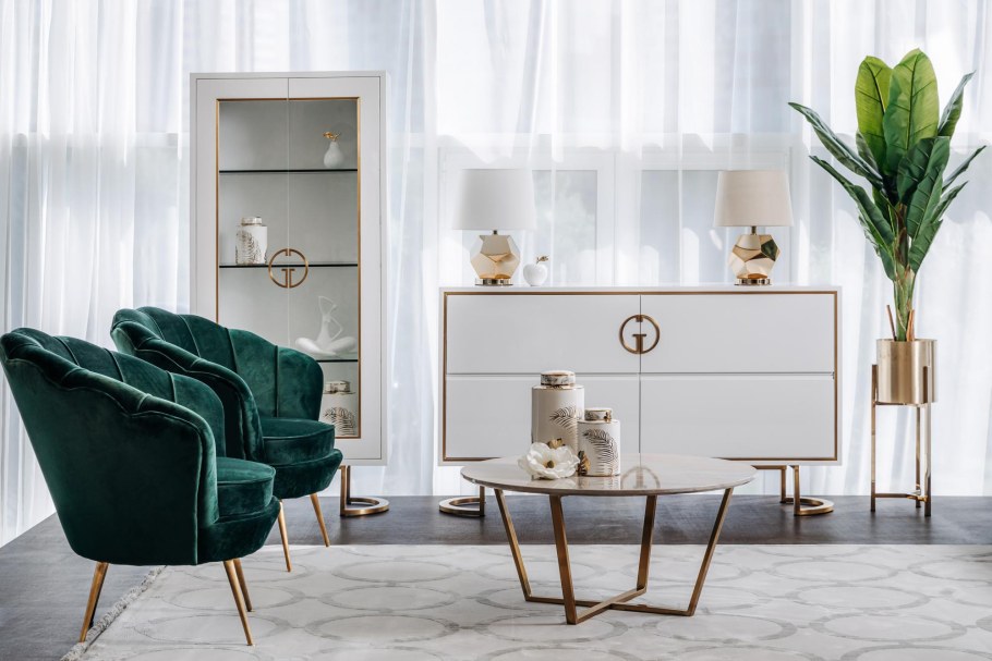 Кресло зеленое Garda Decor