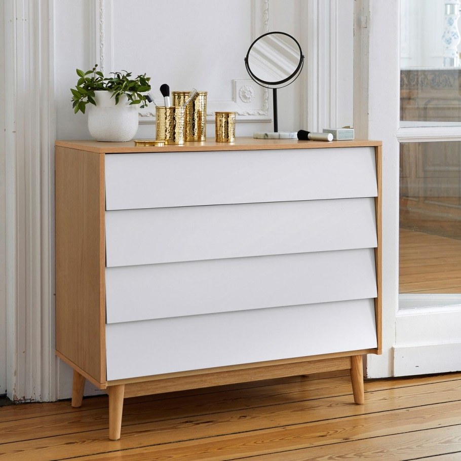 Комод винтажный Jimi белый дерево la Redoute Interieurs