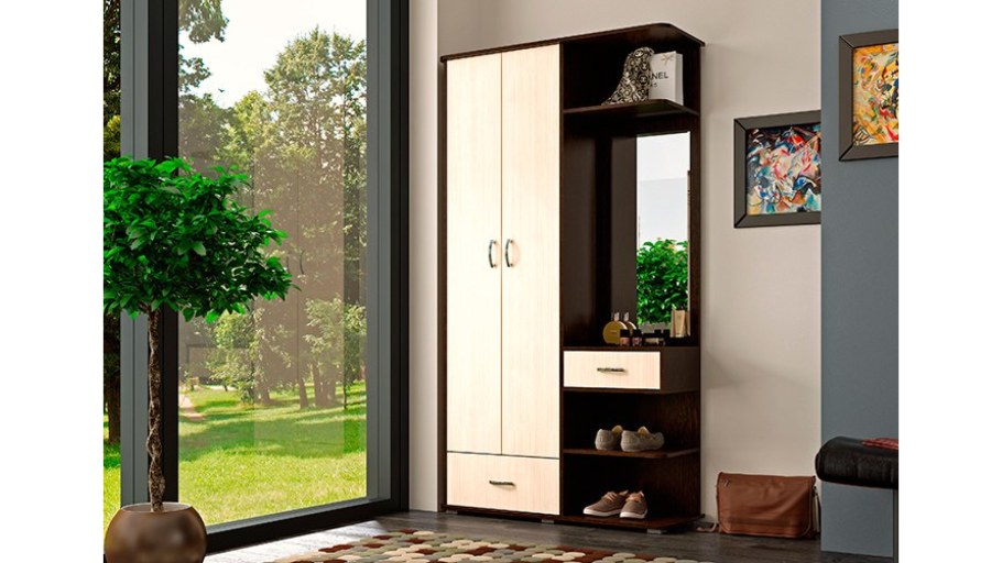 Прихожая Вика-2 венге дуб