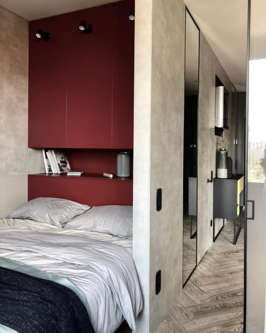 Спальня в нише