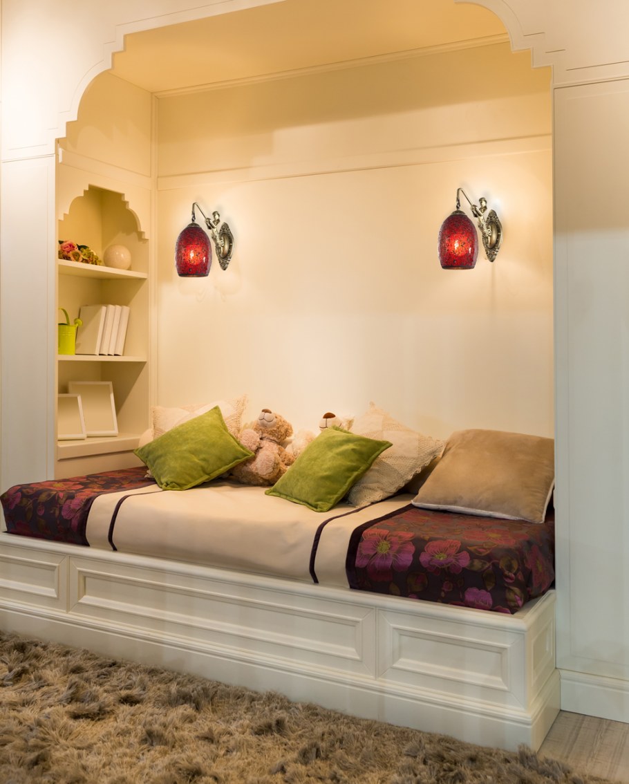 Детская кровать в нише