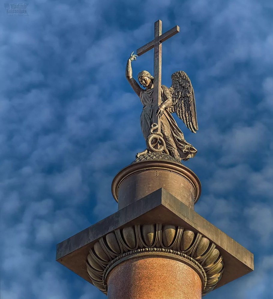 Александровская колонна. Монферран. 1834