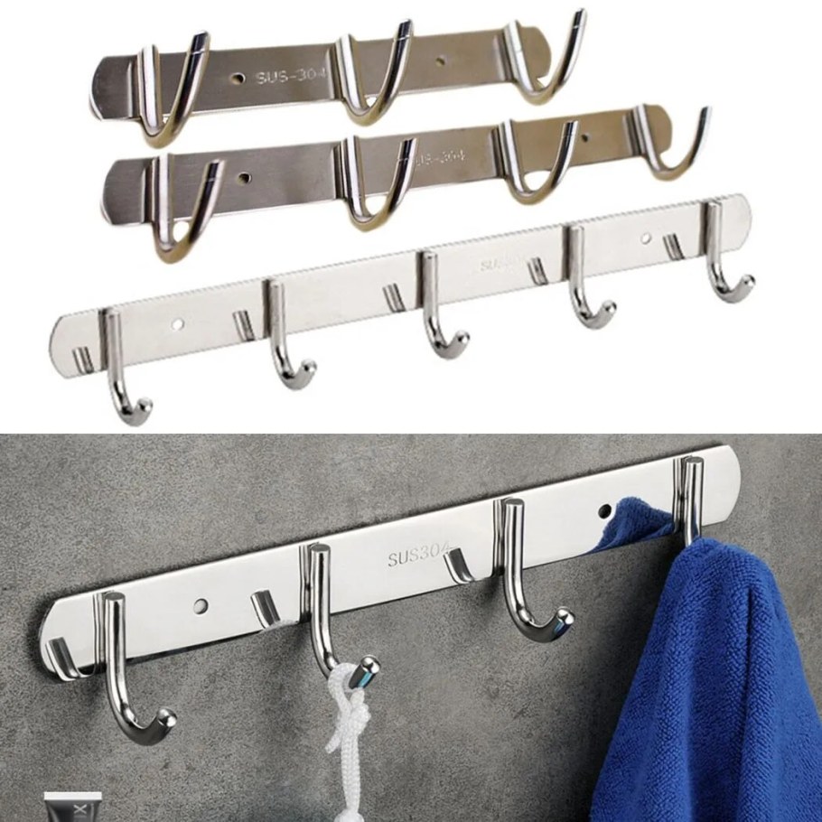 Вешалки для одежды настенные в магазин