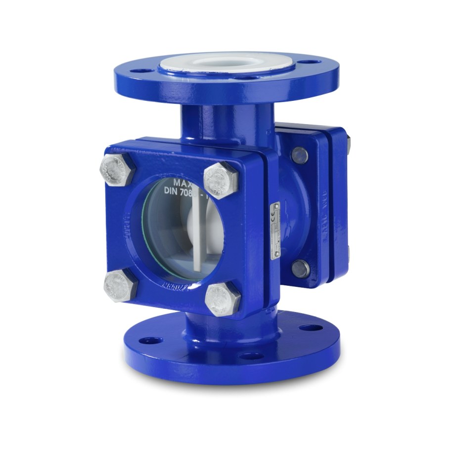 Клапан обратный футерованный