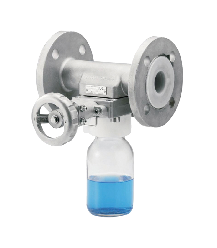 Кран шаровый для отбора проб SWISSFLUID SSV-B